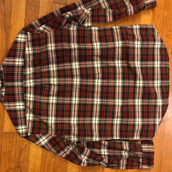 Red Plaid Ralph Lauren Polo Button Up - Medium - Picture 3 of 6